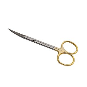 Curved Surgical Scissors with Tungsten Carbide Inserts Surgical Instruments Basis by Raw to Fine
